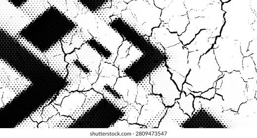Premium Abstract Monochrome Geometric Mandala Pattern with Mesmerizing Symmetry for Modern Decorative Background Design.