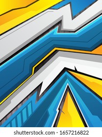 Premium Abstract Pattern For Sport Team Jersey