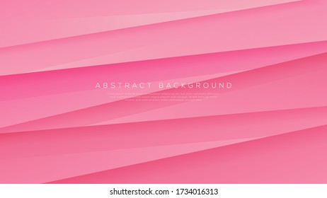 Premium abstract pink background with dynamic straight shadow on background. Vector background. Eps10