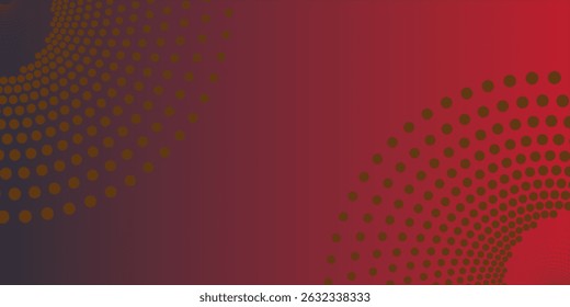 premium abstract red gradient and halftones background for banner. eps. 10