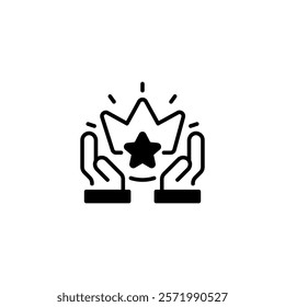 Premium Access line icon. Universal creative premium symbol. Vector sign icon logo template. Vector illustration