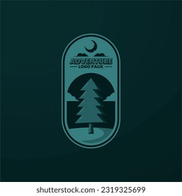 premium adventure logo and badge design