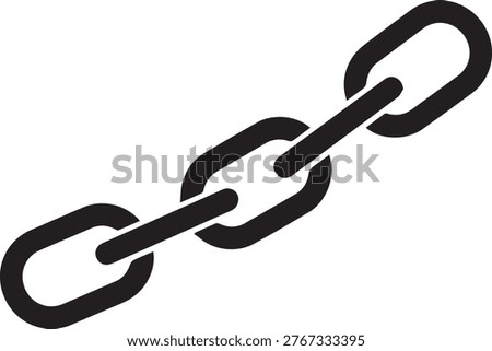 Premium Anchor Chain Links Vector Icon Set – Secure Connection Symbol for Branding, Logos, Security Systems, Logistics, Supply Chain, Maritime, Industrial Design, UI and UX, App Icons, Website