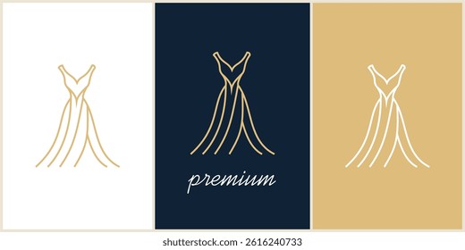 Premium apparel logo design template