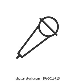 Icono de línea de audio premium para aplicación, web y interfaz de usuario. Signo de trazo vectorial aislado en un fondo blanco. Icono de contorno de audio de estilo moderno.
