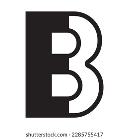 Premium B Logo design is cool, elegant and modern. Beautiful Logotype design for luxury corporate brand. This logo is great for many purposes.