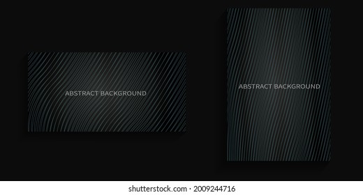 premium background with abstract blue lines for cover, poster, banner, billboard