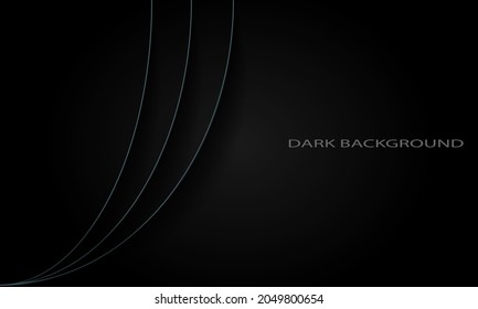 premium background with abstract blue lines on the left for covers, banners, posters, billboards