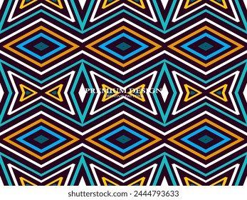 Fondo de Premium con Abstractas patrón de líneas de colores. Arte geométrico digital. Fondo de pantalla de rayas de colores retro.	
