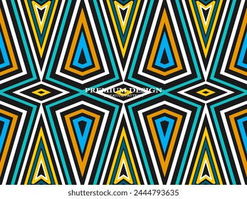 Fondo de Premium con Abstractas patrón de líneas de colores. Arte geométrico digital. Fondo de pantalla de rayas de colores retro.	