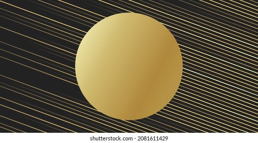 Premium background. Abstract luxury pattern. Gold glitter stripes background. Abstract gold line texture. vector illustration