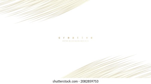 Premium background. Abstract luxury pattern. Gold glitter stripes background. Abstract gold line texture. vector illustration