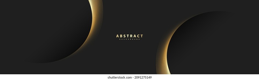 Premium background. Abstract luxury pattern. Gold wave glitter stripes background. Abstract gold line texture. vector illustration