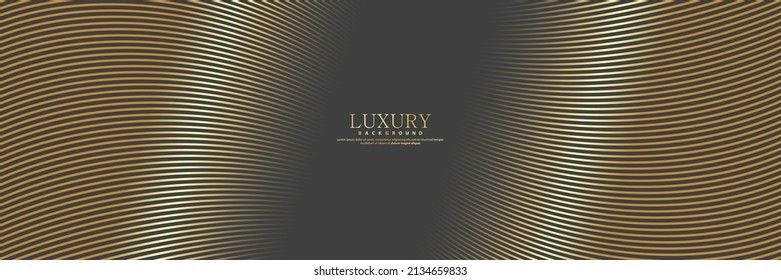 Premium background. Abstract luxury pattern. Gold glitter stripes background. Abstract gold line texture. vector illustration