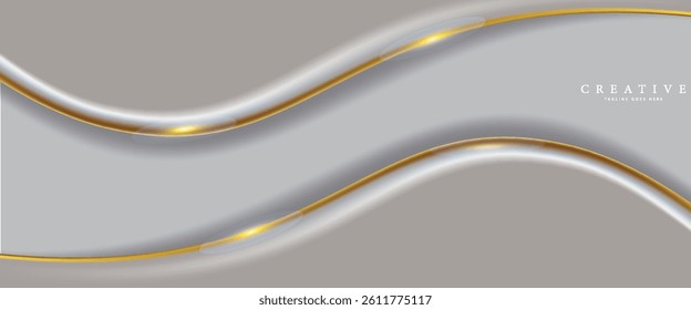 Premium background. Abstract luxury pattern. Gold glitter stripes background. Abstract gold line texture. vector illustration