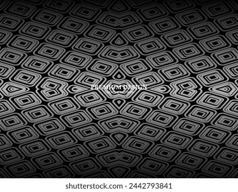 Arrière-plan Premium avec motif abstrait. Arrière-plan acier moderne et fibre de carbone noir. lumière et ombre.