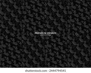 Premium background with abstract pattern. Modern steel and black carbon fiber background. light and shadow.
