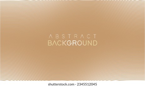 Premium-Hintergrund-Design mit abstrakter gewellter Linie. Vektorgeschwungene, gebogene Verdrehung. gewölbte Linienmuster. geeignet für Ihren neuen Stil für Ihr Business Design, luxuriöses Business-Banner, angesehene Geschenkkarte