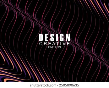 Premium background design with black waving motif. Vector horizontal template, for digital luxury business banner, contemporary formal invitation, luxury voucher, gift certificate, etc.