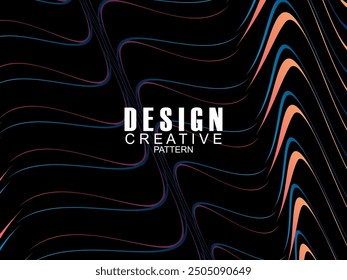 Hochwertiges Hintergrunddesign mit schwarzem Wellenmotiv. Vektor horizontale Vorlage, für digitale Luxus-Business-Banner, zeitgenössische formelle Einladung, Luxus-Gutschein, Geschenkgutschein, etc.