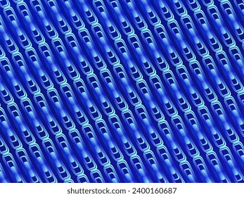 Premium background design with blue modern pattern. Vector horizontal template for digital lux business banner, contemporary formal invitation, luxury voucher, prestigious gift certificate.