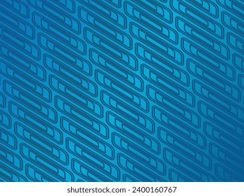 Premium background design with blue modern pattern. Vector horizontal template for digital lux business banner, contemporary formal invitation, luxury voucher, prestigious gift certificate.