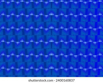 Premium background design with blue modern pattern. Vector horizontal template for digital lux business banner, contemporary formal invitation, luxury voucher, prestigious gift certificate.