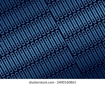 Premium-Hintergrund-Design mit blauem, modernem Muster. Vektorhorizontales Template für Digital Lux Business Banner, zeitgenössische formelle Einladung, Luxusgutschein, renommiertes Geschenkgutschein.