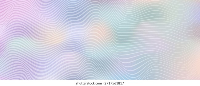 Premium-Hintergrunddesign mit buntem diagonalem Linienmuster. Vektor bunte horizontale Vorlage für Business-Banner, Luxus-Gutscheine, renommierte Geschenkgutscheine. Illustration