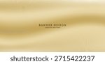Premium background design with contemporary diagonal line pattern in gold colour. Vector horizontal gold template for business banner, formal invitation, luxury voucher, prestigious gift certificate