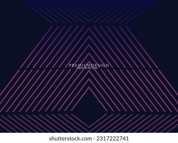 Premium background design with dark blue luxury motif. Vector horizontal template, for digital lux business banners, contemporary formal invitations, luxury vouchers, gift certificates, etc.