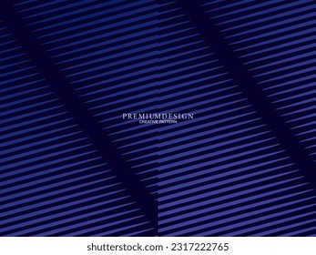 Diseño de fondo de primera calidad con motivos de lujo azul oscuro. Plantilla horizontal vectorial, para banners digitales lux business, invitaciones formales contemporáneas, vales de lujo, certificados de regalo, etc.