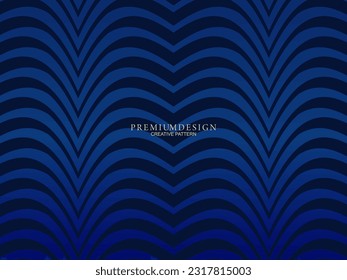 Premium background design with dark blue luxury motif. Vector horizontal template, for digital lux business banners, contemporary formal invitations, luxury vouchers, gift certificates, etc.