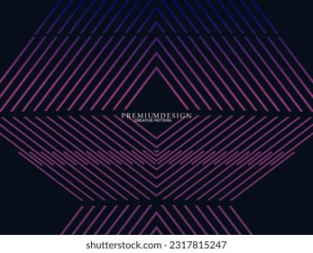 Premium background design with dark blue luxury motif. Vector horizontal template, for digital lux business banners, contemporary formal invitations, luxury vouchers, gift certificates, etc.