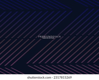 Premium background design with dark blue luxury motif. Vector horizontal template, for digital lux business banners, contemporary formal invitations, luxury vouchers, gift certificates, etc.