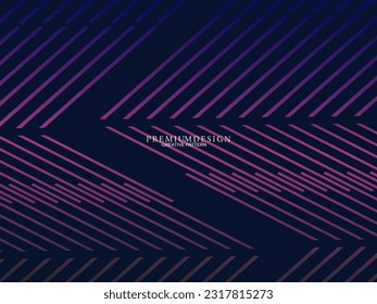 Premium background design with dark blue luxury motif. Vector horizontal template, for digital lux business banners, contemporary formal invitations, luxury vouchers, gift certificates, etc.