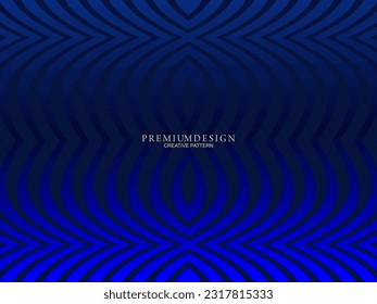 Diseño de fondo de primera calidad con motivos de lujo azul oscuro. Plantilla horizontal vectorial, para banners digitales lux business, invitaciones formales contemporáneas, vales de lujo, certificados de regalo, etc.