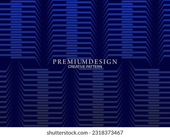 Premium background design with dark blue luxury motif. Vector horizontal template, for digital lux business banners, contemporary formal invitations, luxury vouchers, gift certificates, etc.