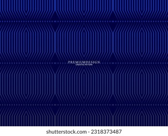 Premium background design with dark blue luxury motif. Vector horizontal template, for digital lux business banners, contemporary formal invitations, luxury vouchers, gift certificates, etc.