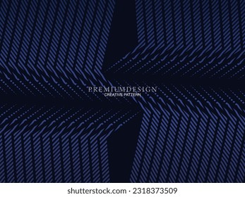 Diseño de fondo de primera calidad con motivos de lujo azul oscuro. Plantilla horizontal vectorial, para banners digitales lux business, invitaciones formales contemporáneas, vales de lujo, certificados de regalo, etc.