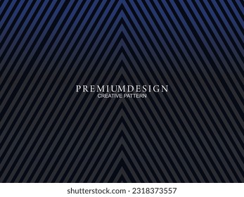 Diseño de fondo de primera calidad con motivos de lujo azul oscuro. Plantilla horizontal vectorial, para banners digitales lux business, invitaciones formales contemporáneas, vales de lujo, certificados de regalo, etc.