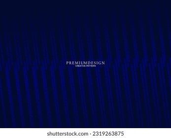 Diseño de fondo de primera calidad con motivos geométricos de lujo azul oscuro. Diseño exclusivo de fondo de pantalla para carteles, folletos, presentaciones, sitios web, etc.