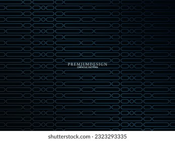 Premium background design with dark blue luxury motif. Vector horizontal template, for digital lux business banners, contemporary formal invitations, luxury vouchers, gift certificates, etc.