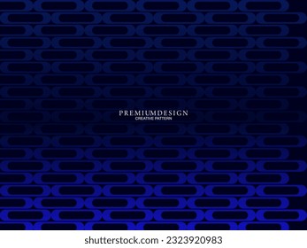 Premium background design with dark blue luxury motif. Vector horizontal template, for digital lux business banners, contemporary formal invitations, luxury vouchers, gift certificates, etc.