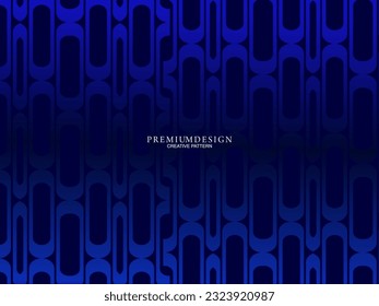 Premium background design with dark blue luxury motif. Vector horizontal template, for digital lux business banners, contemporary formal invitations, luxury vouchers, gift certificates, etc.