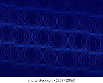 Premium-Hintergrund-Design mit dunkelblauem Luxusmotiv. Horizontale Vektorvorlage für Digital Lux Business Banner, zeitgenössische formelle Einladung, Luxusgutschein, Geschenkgutschein etc.