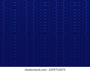 Diseño de fondo de primera calidad con motivos de lujo azul oscuro. Plantilla horizontal vectorial, para banner de negocios lux digital, invitación formal contemporánea, vale de lujo, certificado de regalo, etc.