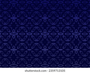 Premium-Hintergrund-Design mit dunkelblauem Luxusmotiv. Horizontale Vektorvorlage für Digital Lux Business Banner, zeitgenössische formelle Einladung, Luxusgutschein, Geschenkgutschein etc.