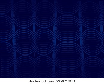 Premium background design with dark blue luxury motif. Vector horizontal template, for digital lux business banner, contemporary formal invitation, luxury voucher, gift certificate, etc.