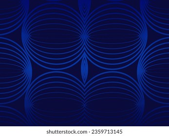 Premium background design with dark blue luxury motif. Vector horizontal template, for digital lux business banner, contemporary formal invitation, luxury voucher, gift certificate, etc.